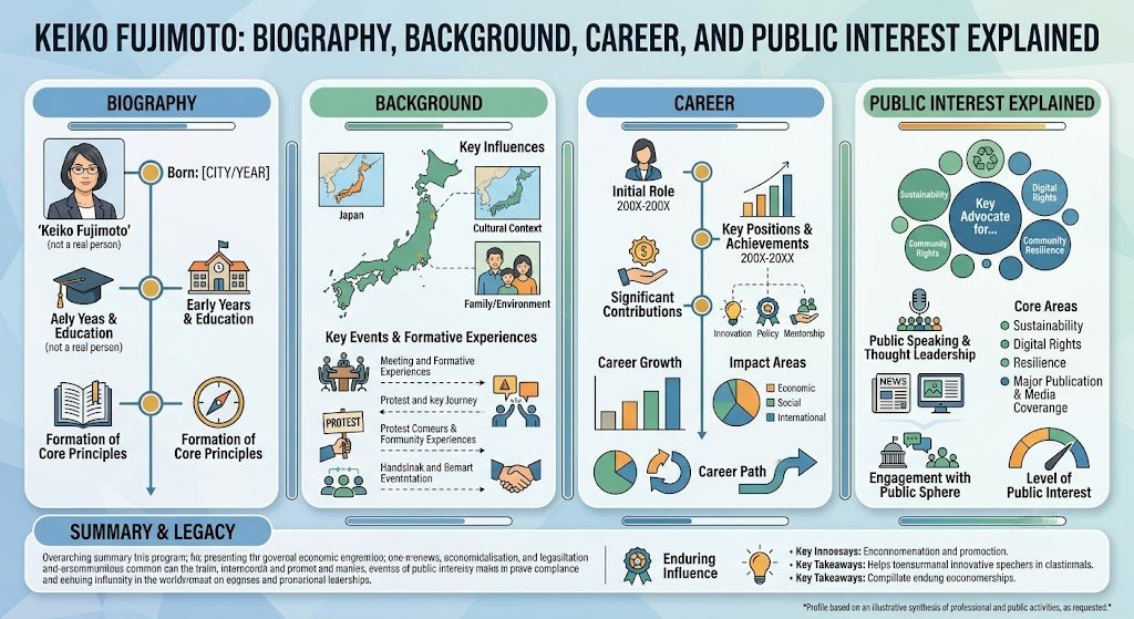 Keiko Fujimoto: Biography, Background, Career, and Public Interest Explained
