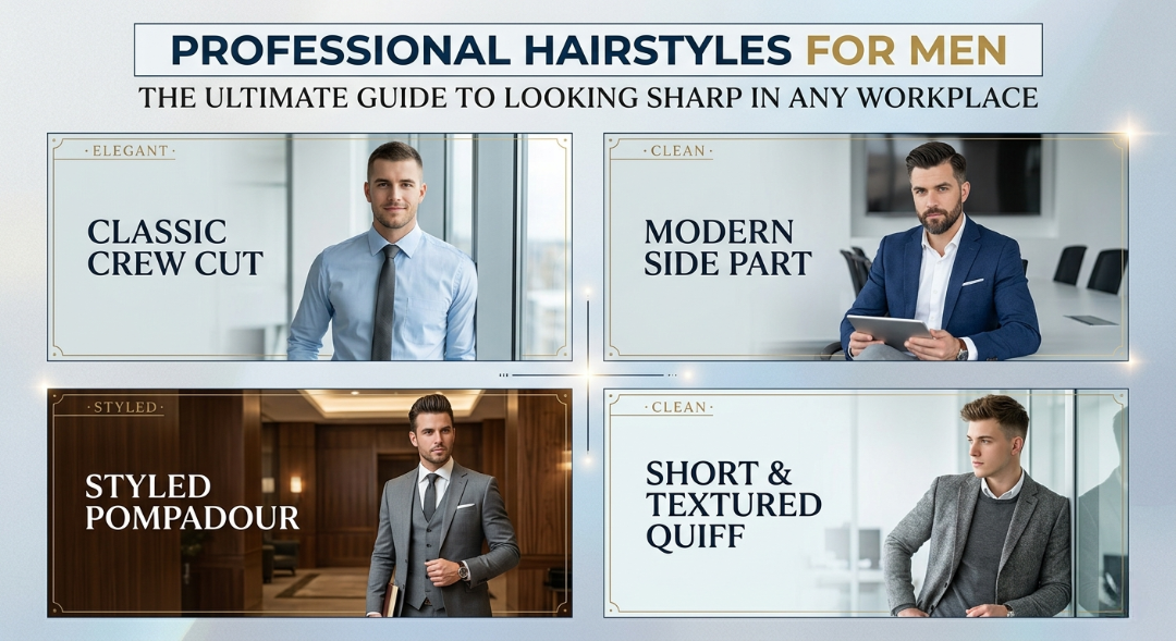 Professional Hairstyles for Men: The Ultimate Guide to Looking Sharp in Any Workplace